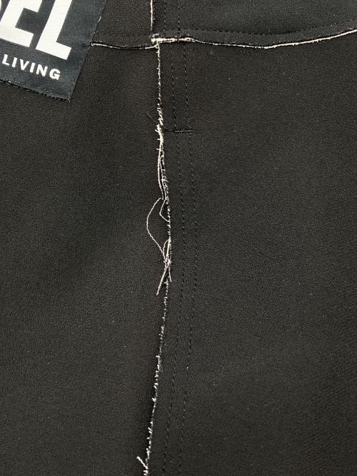 DIESEL（ディーゼル）DIESEL (ディーゼル) ショートパンツ　カットオフ加工 ブラック サイズ:25の古着・服飾アイテム