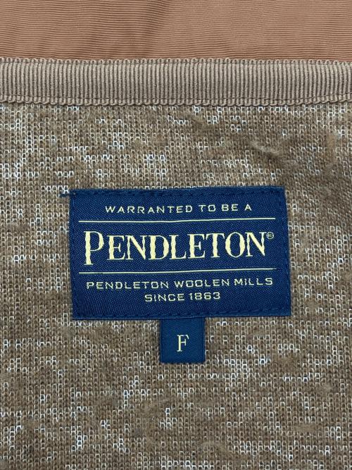 PENDLETON（ペンドルトン）PENDLETON (ペンドルトン) BAYFLOW (ベイフロー) ボアジャケット ブラウン サイズ:Fの古着・服飾アイテム