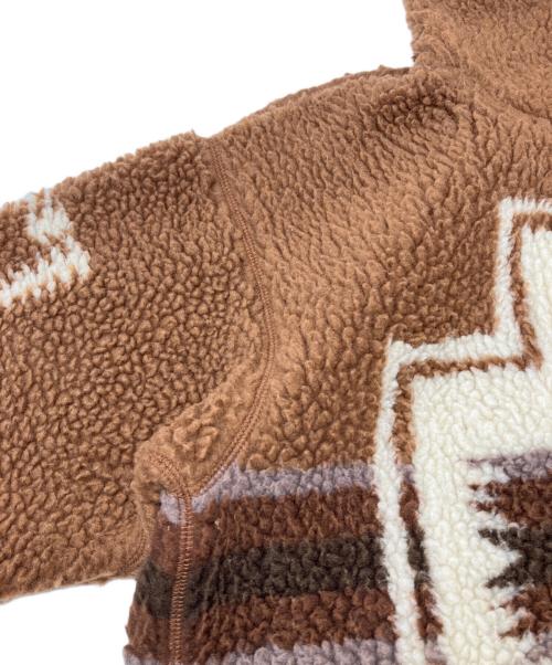 PENDLETON（ペンドルトン）PENDLETON (ペンドルトン) BAYFLOW (ベイフロー) ボアジャケット ブラウン サイズ:Fの古着・服飾アイテム
