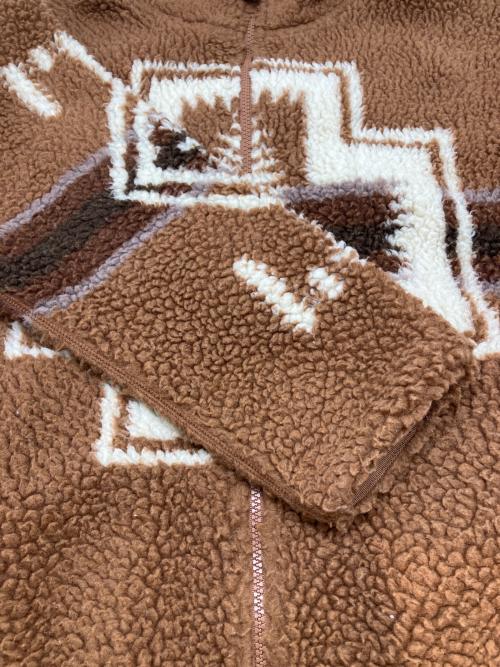 PENDLETON（ペンドルトン）PENDLETON (ペンドルトン) BAYFLOW (ベイフロー) ボアジャケット ブラウン サイズ:Fの古着・服飾アイテム