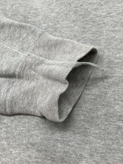 STUDIO D'ARTISAN（ステュディオダルチザン）STUDIO D'ARTISAN (ステュディオダルチザン) 両Vクルーネックスウェット グレー サイズ:Ｍの古着・服飾アイテム