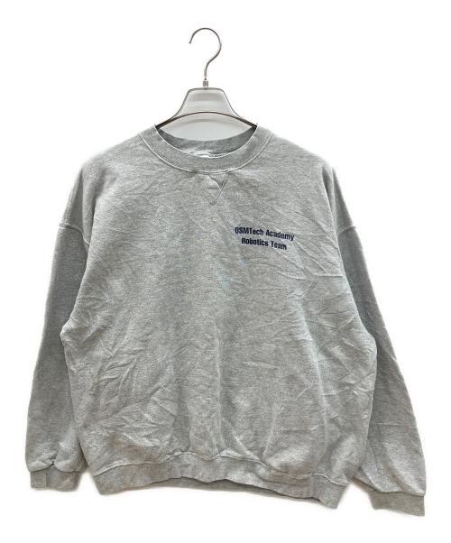 DELTA（デルタ）DELTA (デルタ) 90sプリントスウェット　古着 グレー サイズ:XLの古着・服飾アイテム