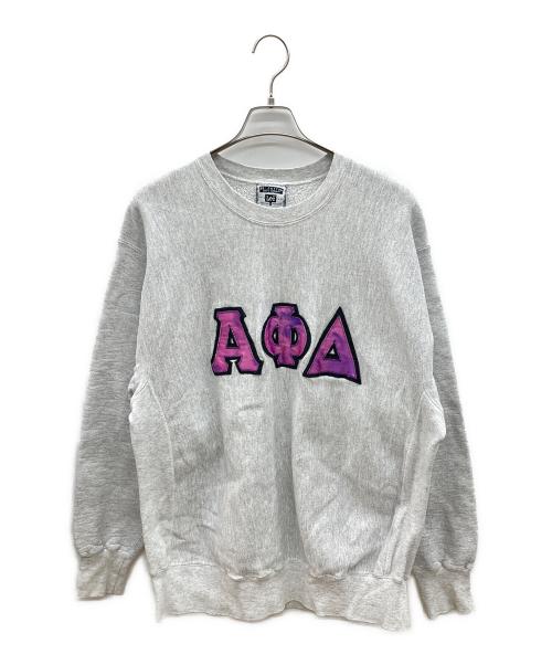 LEE（リー）LEE (リー) 90s刺繍スウェット　古着 ライトグレー サイズ:XLの古着・服飾アイテム