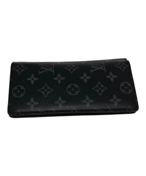 LOUIS VUITTON（ルイ ヴィトン）LOUIS VUITTON (ルイ ヴィトン) モノグラム　	ポルトフォイユ ブラザ ブラックの古着・服飾アイテム