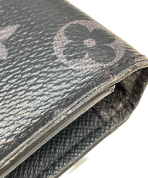 LOUIS VUITTON（ルイ ヴィトン）LOUIS VUITTON (ルイ ヴィトン) モノグラム　	ポルトフォイユ ブラザ ブラックの古着・服飾アイテム