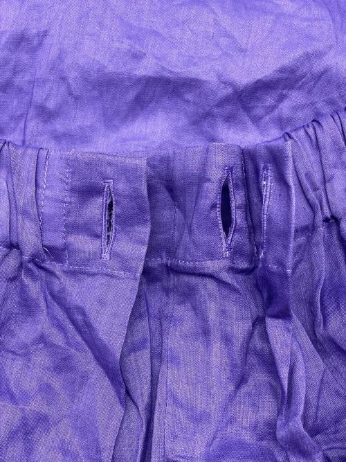 BEAUTY&YOUTH（ビューティーアンドユース）BEAUTY&YOUTH (ビューティーアンドユース) キャミソールワンピース　ラミーバックリボンマキシワンピース パープル サイズ:FREE 未使用品の古着・服飾アイテム