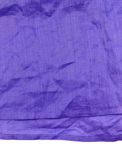 BEAUTY&YOUTH（ビューティーアンドユース）BEAUTY&YOUTH (ビューティーアンドユース) キャミソールワンピース　ラミーバックリボンマキシワンピース パープル サイズ:FREE 未使用品の古着・服飾アイテム