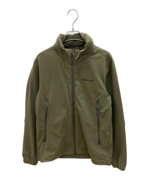 Snow peak（スノーピーク）Snow peak (スノーピーク) Strech Cloth Jacket カーキ サイズ:Sの古着・服飾アイテム