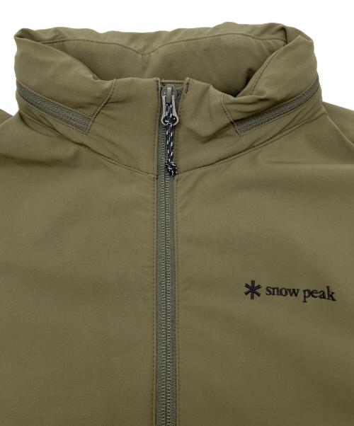 Snow peak（スノーピーク）Snow peak (スノーピーク) Strech Cloth Jacket カーキ サイズ:Sの古着・服飾アイテム