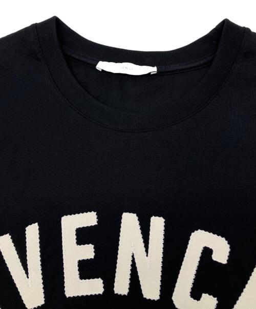 GIVENCHY（ジバンシィ）GIVENCHY (ジバンシィ) エンブロイダリーTシャツ ブラック サイズ:Ｍの古着・服飾アイテム