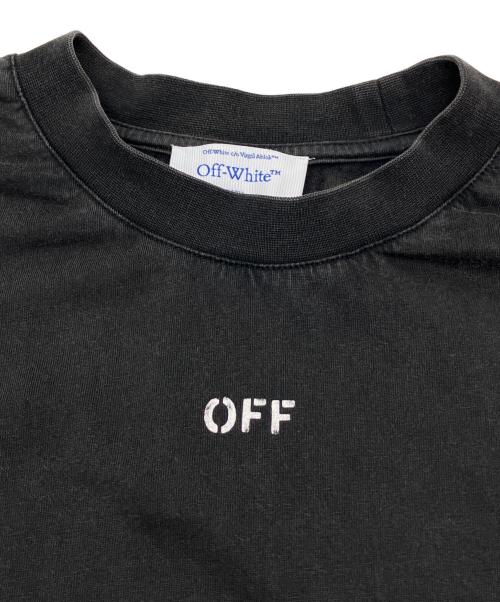 OFFWHITE（オフホワイト）OFFWHITE (オフホワイト) 半袖カットソー　BW S,Matthew Skate S/S Tee チャコールグレー サイズ:Sの古着・服飾アイテム