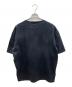Maison Margiela (メゾンマルジェラ) 半袖カットソー　オーバーサイズオーバーダイロゴTシャツ　24SS　 ブラック サイズ:S：35000円