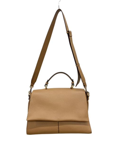 LORISTELLA（ロリステッラ）LORISTELLA (ロリステッラ) 2WAYバッグ ライトブラウンの古着・服飾アイテム