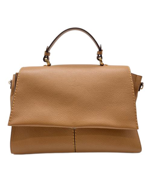 LORISTELLA（ロリステッラ）LORISTELLA (ロリステッラ) 2WAYバッグ ライトブラウンの古着・服飾アイテム