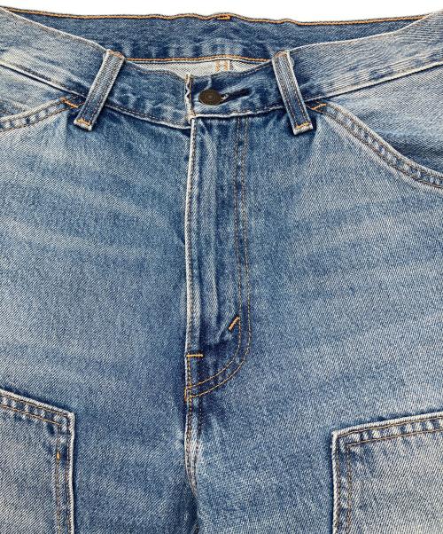LEVI'S（リーバイス）LEVI'S (リーバイス) ルーズストレートダブルニーデニムパンツ インディゴ サイズ:W32×L32の古着・服飾アイテム
