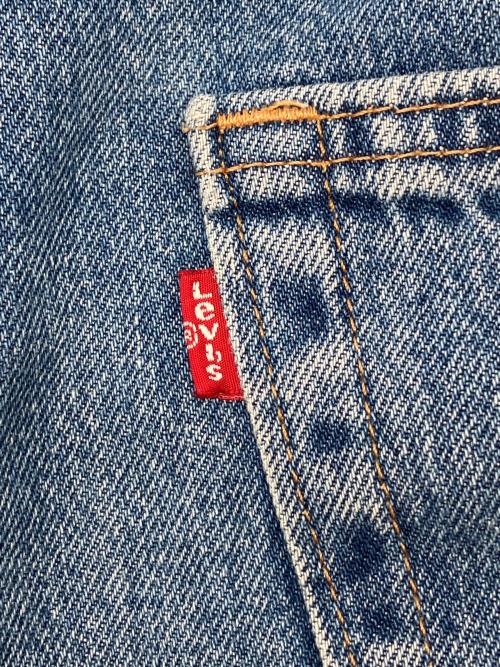 LEVI'S（リーバイス）LEVI'S (リーバイス) ルーズストレートダブルニーデニムパンツ インディゴ サイズ:W32×L32の古着・服飾アイテム