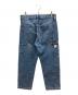 LEVI'S (リーバイス) ルーズストレートダブルニーデニムパンツ インディゴ サイズ:W32×L32：7000円