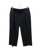 AURALEEオーラリー）の古着「スラックス　LIGHT WOOL MAX GABARDINE TWOーTUCK SLACKS」｜ブラック