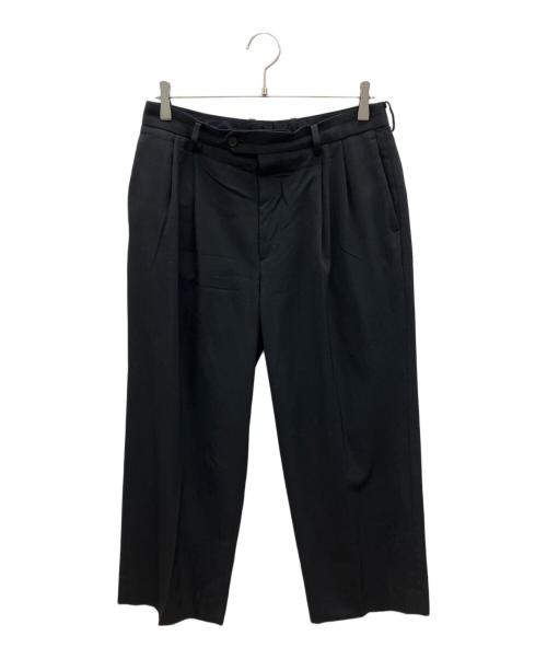 AURALEE（オーラリー）AURALEE (オーラリー) スラックス　LIGHT WOOL MAX GABARDINE TWOーTUCK SLACKS ブラック サイズ:4の古着・服飾アイテム