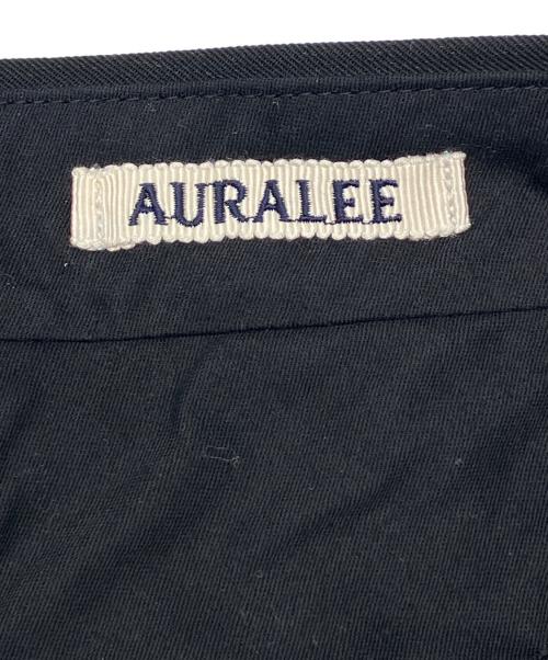 AURALEE（オーラリー）AURALEE (オーラリー) スラックス　LIGHT WOOL MAX GABARDINE TWOーTUCK SLACKS ブラック サイズ:4の古着・服飾アイテム