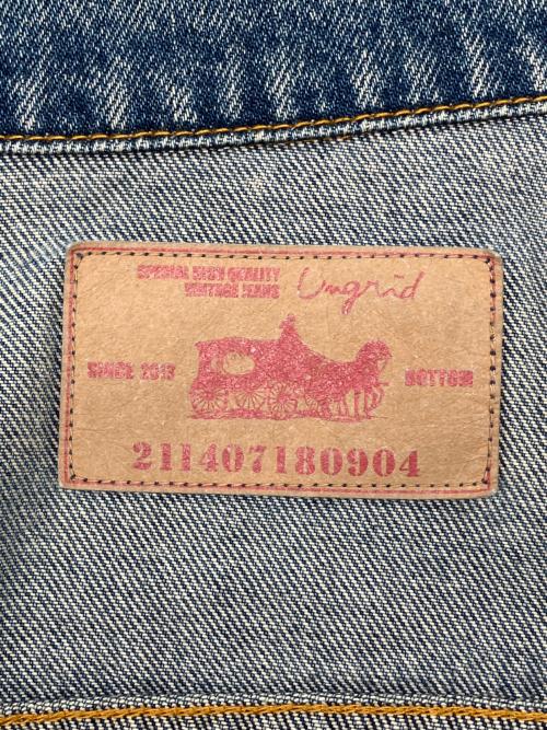 UNGRID（アングリッド）UNGRID (アングリッド) デニムジャケット グレー サイズ:Ｆの古着・服飾アイテム