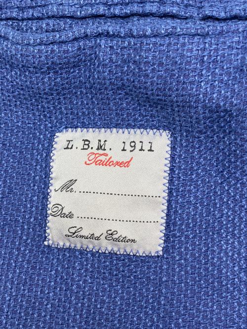 L.B.M.1911（エルビーエム1911）L.B.M.1911 (エルビーエム1911) テーラードジャケット ブルー サイズ:不明の古着・服飾アイテム