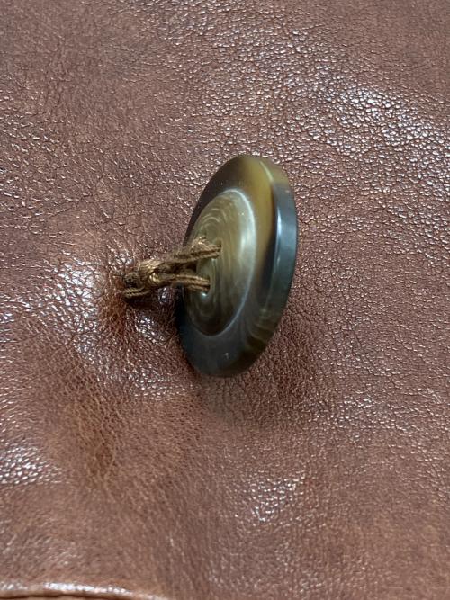 DIESEL（ディーゼル）DIESEL (ディーゼル) ラムレザージャケット ブラウン サイズ:Sの古着・服飾アイテム