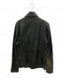 DIESEL (ディーゼル) ラムレザージャケット ブラック サイズ:S：12000円