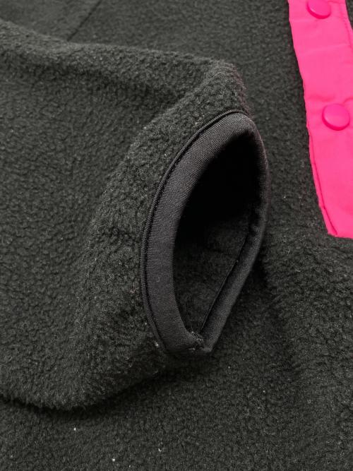 WOOLRICH（ウールリッチ）WOOLRICH (ウールリッチ) 80sフリースジャケット 紺タグ USA製 古着 ブラック×ピンク サイズ:Ｍの古着・服飾アイテム