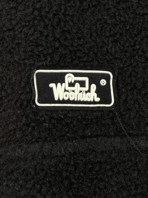WOOLRICH（ウールリッチ）WOOLRICH (ウールリッチ) 80sフリースジャケット 紺タグ USA製 古着 ブラック×ピンク サイズ:Ｍの古着・服飾アイテム