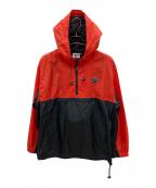 REEBOKリーボック）の古着「90sアノラックパーカー 古着」｜レッド×ブラック
