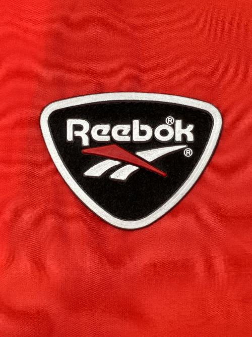 REEBOK（リーボック）REEBOK (リーボック) 90sアノラックパーカー 古着 レッド×ブラック サイズ:Ｍの古着・服飾アイテム