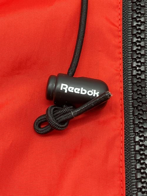 REEBOK（リーボック）REEBOK (リーボック) 90sアノラックパーカー 古着 レッド×ブラック サイズ:Ｍの古着・服飾アイテム