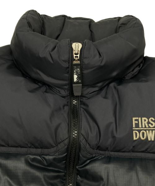 FIRST DOWN（ファーストダウン）FIRST DOWN (ファーストダウン) ダウンジャケット ネイビー サイズ:Ｍの古着・服飾アイテム