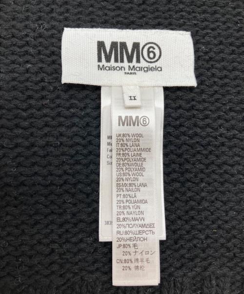 MM6 Maison Margiela（エムエムシックスメゾンマルジェラ）MM6 Maison Margiela (エムエムシックスメゾンマルジェラ) マフラー ブラックの古着・服飾アイテム