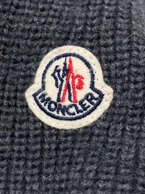 MONCLER（モンクレール）MONCLER (モンクレール) ニットダウンジャケット グレー サイズ:Lの古着・服飾アイテム