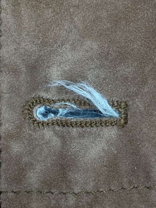 BRUNELLO CUCINELLI（ブルネロクチネリ）BRUNELLO CUCINELLI (ブルネロクチネリ) レザーダウンベスト ブラウン サイズ:Sの古着・服飾アイテム