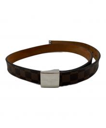 LOUIS VUITTON（ルイ ヴィトン）の古着「ダミエ　サンチュール キャレ」｜ブラウン