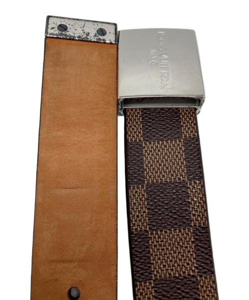 LOUIS VUITTON（ルイ ヴィトン）LOUIS VUITTON (ルイ ヴィトン) ダミエ　サンチュール キャレ ブラウンの古着・服飾アイテム