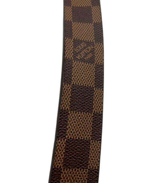 LOUIS VUITTON（ルイ ヴィトン）LOUIS VUITTON (ルイ ヴィトン) ダミエ　サンチュール キャレ ブラウンの古着・服飾アイテム
