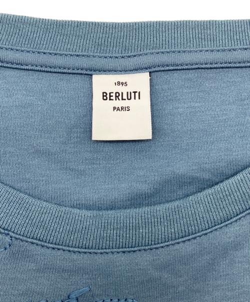 Berluti（ベルルッティ）Berluti (ベルルッティ) 半袖カットソー ブルー サイズ:Ｍの古着・服飾アイテム