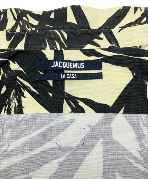 jacquemus（ジャックムス）jacquemus (ジャックムス) 長袖シャツ ブラック×イエロー サイズ:48の古着・服飾アイテム