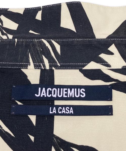 jacquemus（ジャックムス）jacquemus (ジャックムス) 長袖シャツ ブラック×イエロー サイズ:48の古着・服飾アイテム