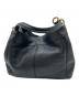 中古・古着 COACH (コーチ) 2WAYバッグ ブラック：12000円