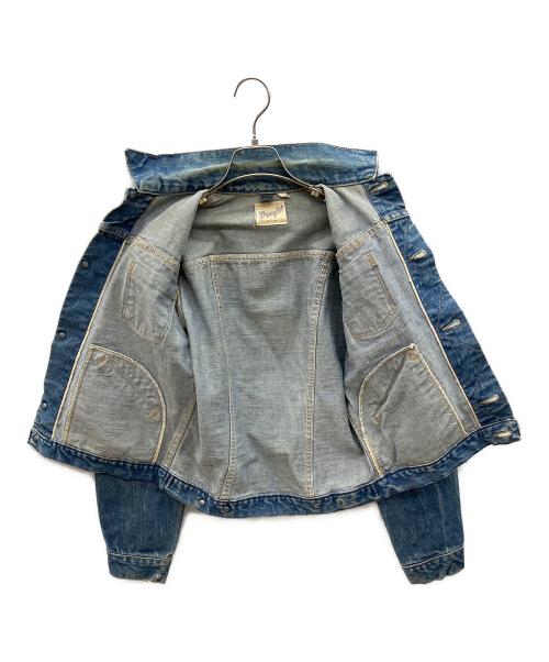 Wrangler（ラングラー）Wrangler (ラングラー) 60sデニムジャケット 白タグ後期 24MJ 古着 インディゴ サイズ:34の古着・服飾アイテム