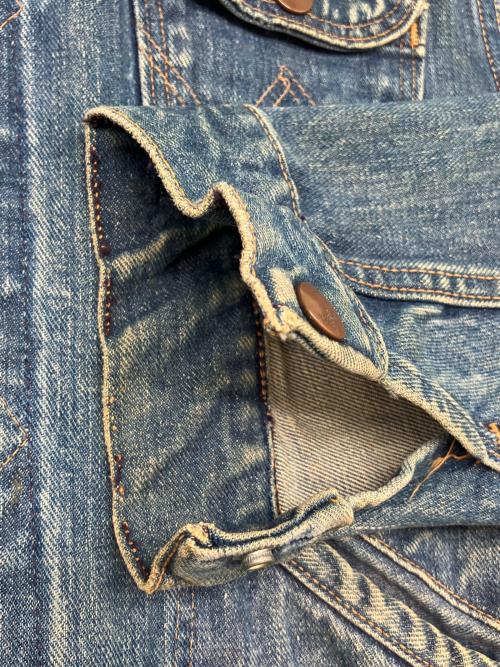 Wrangler（ラングラー）Wrangler (ラングラー) 60sデニムジャケット 白タグ後期 24MJ 古着 インディゴ サイズ:34の古着・服飾アイテム