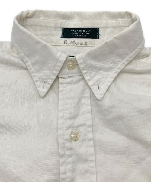 POLO RALPH LAUREN（ポロ・ラルフローレン）POLO RALPH LAUREN (ポロ・ラルフローレン) 80sボタンダウンシャツ 緑タグ 古着 ホワイト サイズ:18の古着・服飾アイテム