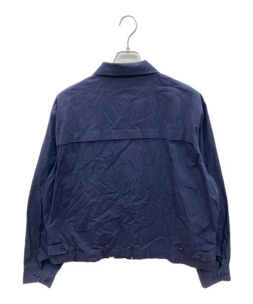 VAN JAC（ヴァン・ヂャケット）VAN JAC (ヴァン・ヂャケット) 90sジップコットンジャケット　古着 ネイビー サイズ:Lの古着・服飾アイテム