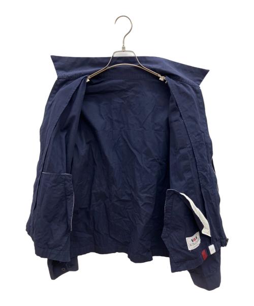 VAN JAC（ヴァン・ヂャケット）VAN JAC (ヴァン・ヂャケット) 90sジップコットンジャケット　古着 ネイビー サイズ:Lの古着・服飾アイテム