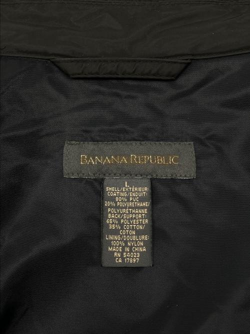 BANANA REPUBLIC（バナナリパブリック）BANANA REPUBLIC (バナナリパブリック) 90sジップジャケット　古着 ブラック サイズ:Lの古着・服飾アイテム